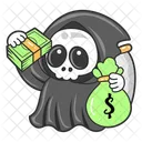 Angel Of Death Ghost Halloween Icon