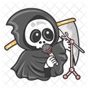 Angel Of Death Ghost Halloween Icon