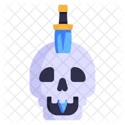 Skull Knife  Icon