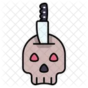 Skull Knife Icon