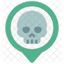 Skull Location  Icon