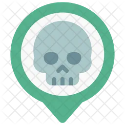 Skull Location  Icon