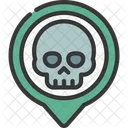 Skull Location  Icon