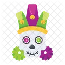 Skull Mask Calavera Mask Carnival Mask Symbol