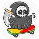 Angel Of Death Ghost Halloween Icon