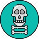 Skull Of Death Crossbones Dead Icon