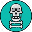 Skull Of Death Crossbones Dead Icon