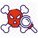 Skull search  Icon