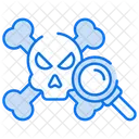 Skull Search Skull Halloween Icon