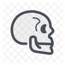 Skull side view  Icon