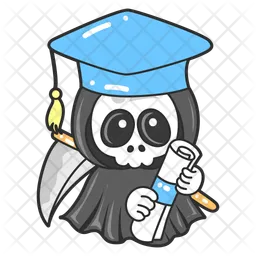 Skull Smart  Icon