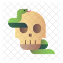 Skull Snake  Icon