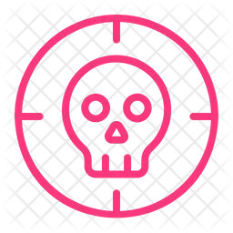 Skull Target  Icon