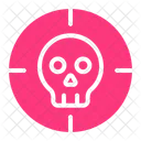 Skull Target  Icon