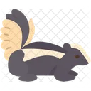 Skunk Wildlife Animal Icon