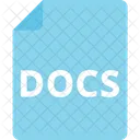 Sky Docs Docs File Storage Icon
