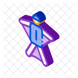 Skydiver  Icon