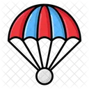Skydiving Air Diving Parachute Icon