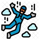 Skydiving Sport Competition Icon