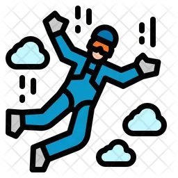 Skydiving  Icon