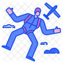 Skydiving Parachute Sky Icon