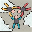 Skydiving Group Team Icon