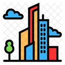 Skyline Building City Icon