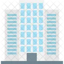 Flats Skyscraper Office Block Icon