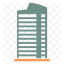 Skyscraper Building Construction Icon