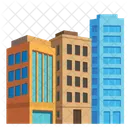 City Building Building Skyscraper Icon