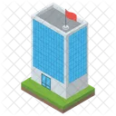 Office Building Skyscraper Icon