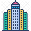 Skyscraper Building Company Icon