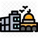 Skyscrapers Tall Buildings Icon