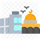 Skyscrapers Tall Buildings Icon