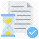 Sla Service Agreement Icon