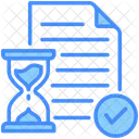 Sla Service Agreement Icon