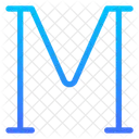 Slab Serif Text Character Icon