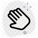 Slant Hand Pointer Icon