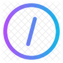 Slash Circle Calculation Mathematics Icon