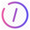 Slash Circle Calculation Mathematics Icon