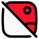 Slash Image Image Placeholder Icon