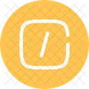 Slash-square  Icon