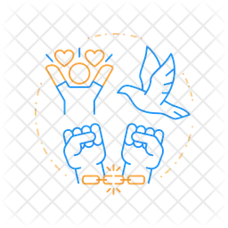 Slavery freedom  Icon