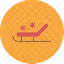 Sled Charismas Sleigh Icon