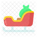 Sled Winter Christmas Icon