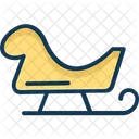 Sled Sleigh Sledge Icon