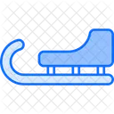 Sled Sledge Sleigh Icône