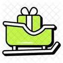 Sled Sleigh Gift  Icon