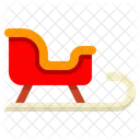 Sledge Sleigh Sled Icon