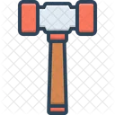 Sledgehammer Breakdown Construction Icon